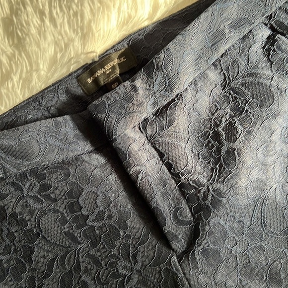 Elegant Navy Blue Women's Pants - Picture 2 of 7